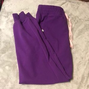 High waisted jogger figs